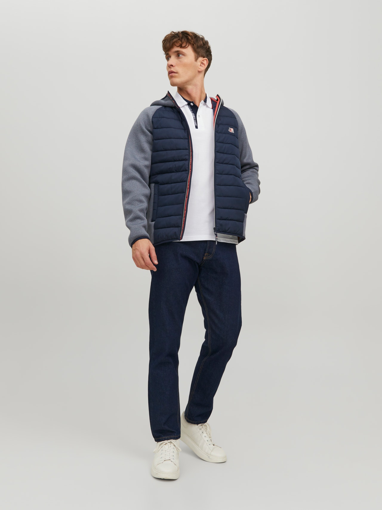 Jack & Jones Hybridjacke -Navy Blazer - 12228239