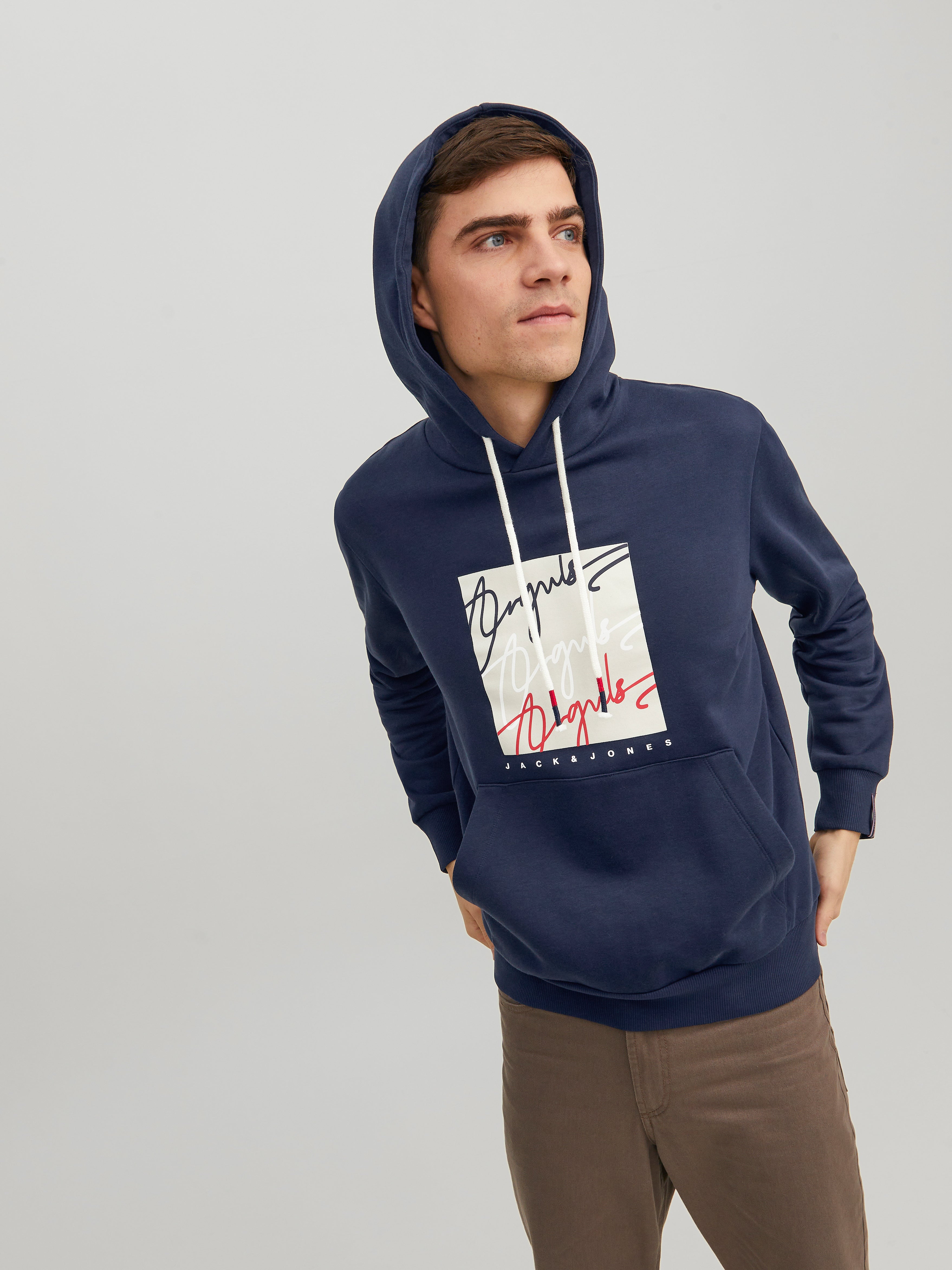 40% Rabatt auf Logo Kapuzenpullover | Jack & Jones®