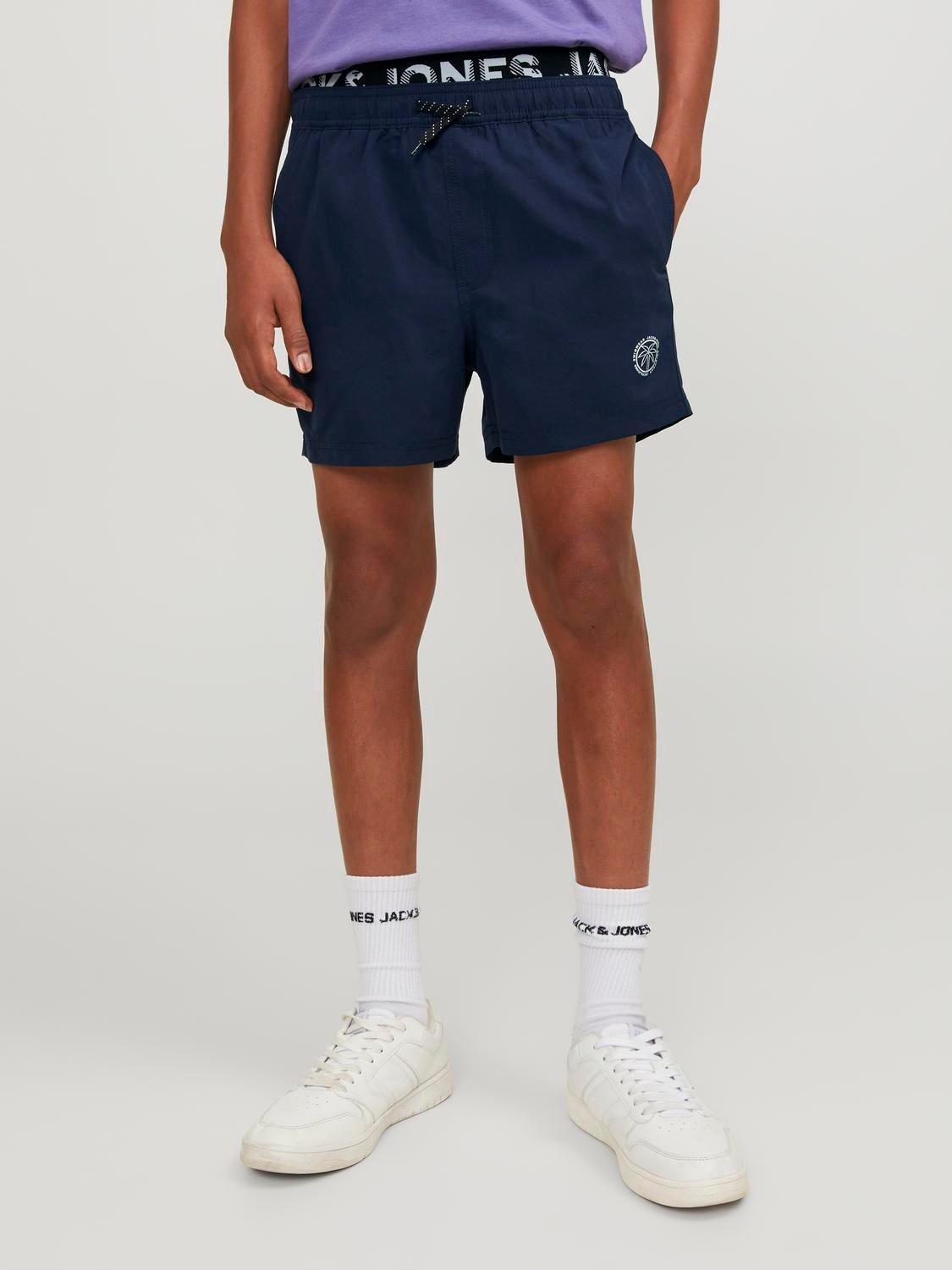 Jack & Jones Regular Fit Badehose Für jungs -Navy Blazer - 12228535