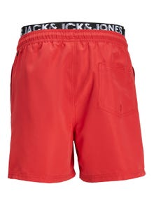 Jack & Jones Regular Fit Badehose Für jungs -True Red - 12228535