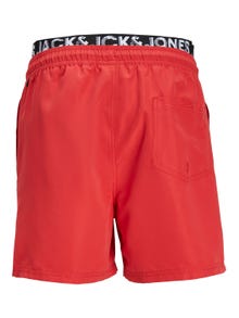 Jack & Jones Regular Fit Swim shorts For boys -True Red - 12228535