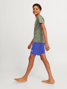 Jack & Jones Regular Fit Swim shorts For boys -Bluing - 12228535