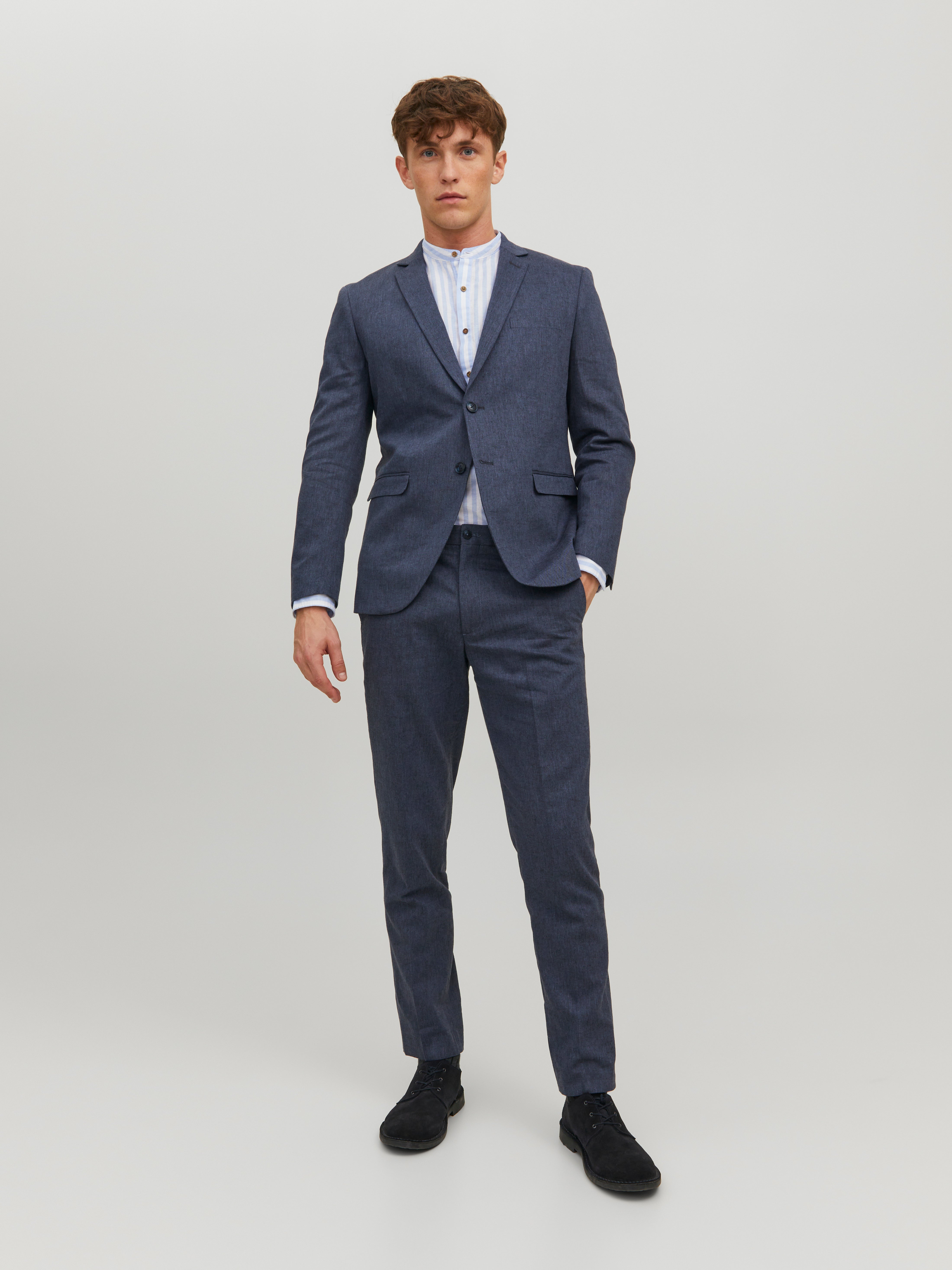 Mens slim fit outlet navy blazer