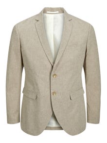 Jack & Jones JPRRIVIERA Slim Fit Kavaj -Beige - 12228721