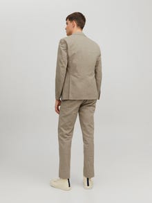 Jack & Jones JPRRIVIERA Slim Fit Kavaj -Beige - 12228721