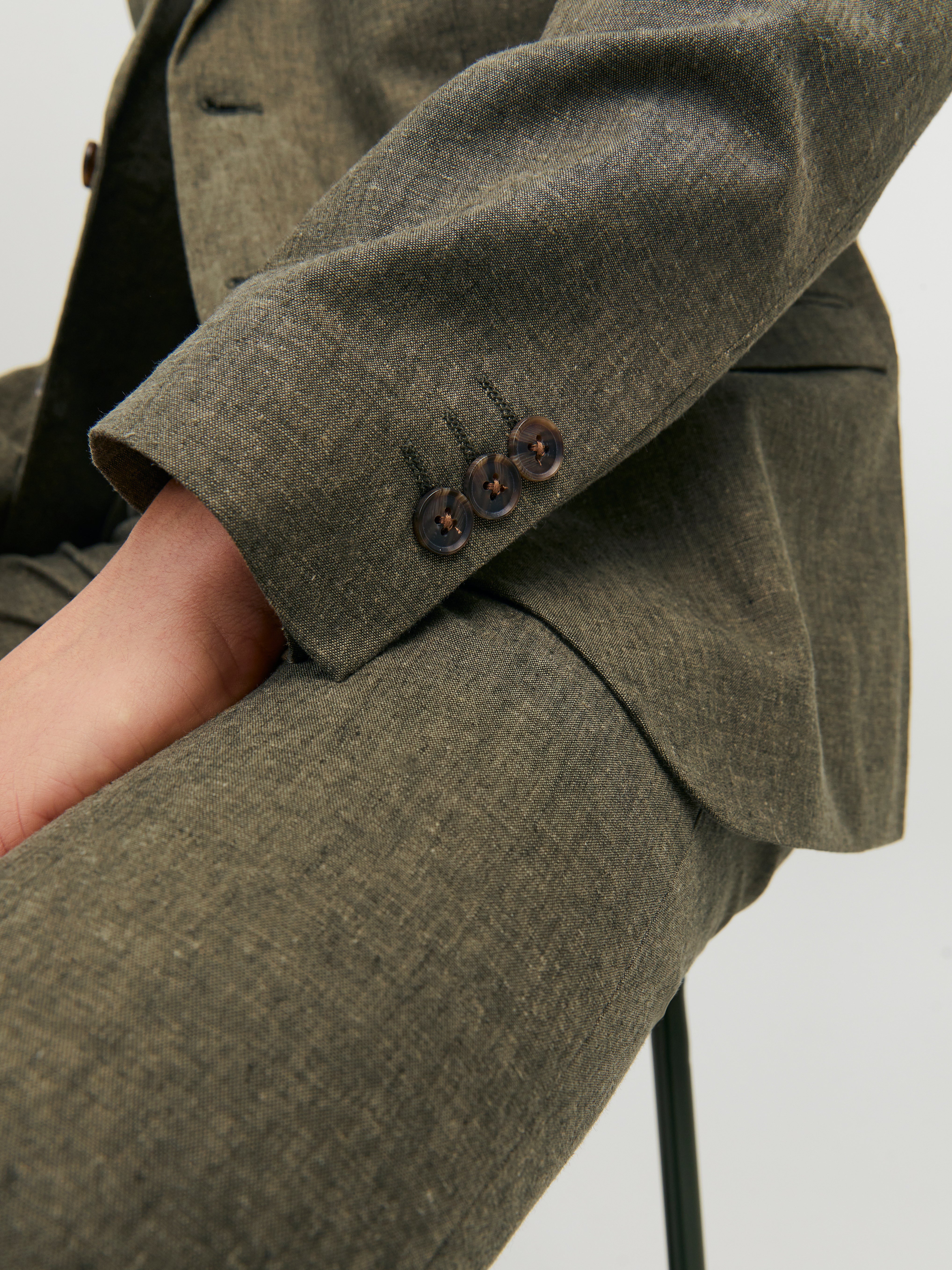 Jack & Jones JPRRIVIERA Slim Fit Blazer -Olive Night - 12228721