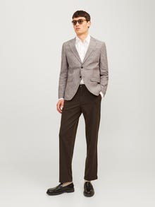 Jack & Jones JPRRIVIERA Slim Fit Blazer -Coffee Quartz - 12228721