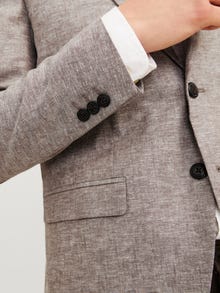 Jack & Jones JPRRIVIERA Slim Fit Blazer -Coffee Quartz - 12228721