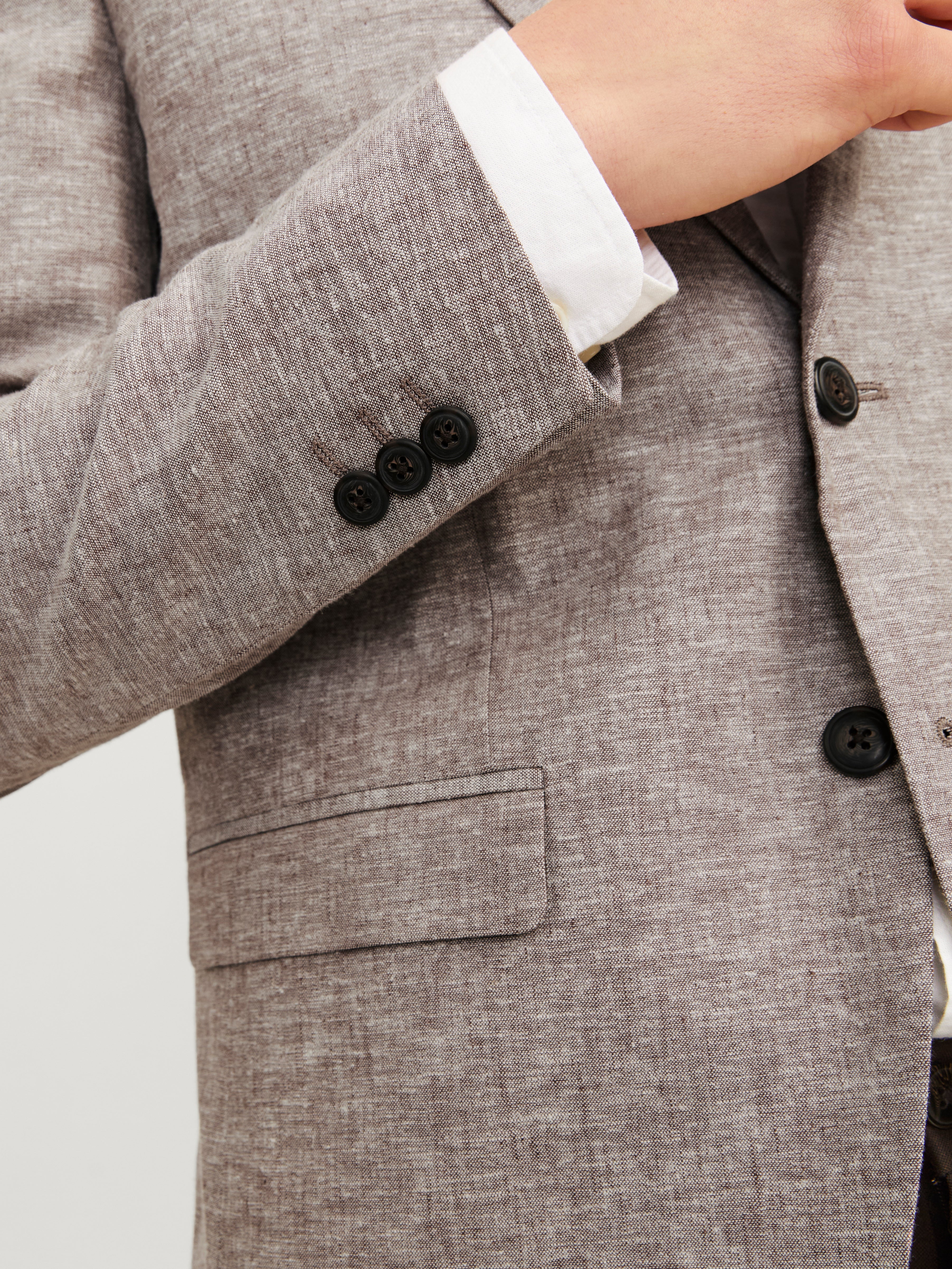 Jack & Jones JPRRIVIERA Blazers Slim Fit -Coffee Quartz - 12228721