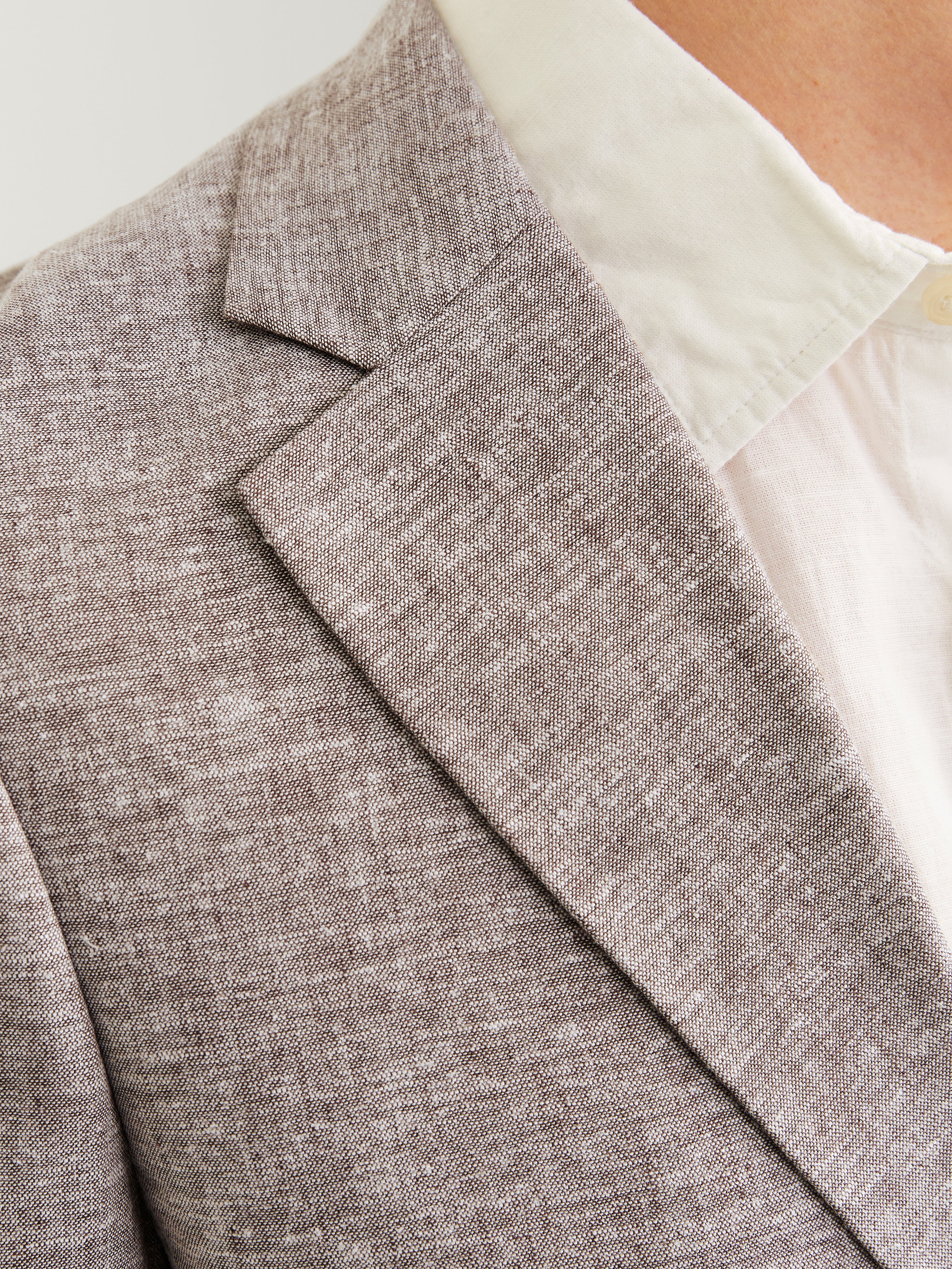 Jack & Jones JPRRIVIERA Blazer Slim Fit -Coffee Quartz - 12228721