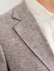 Jack & Jones JPRRIVIERA Slim Fit Blazer -Coffee Quartz - 12228721