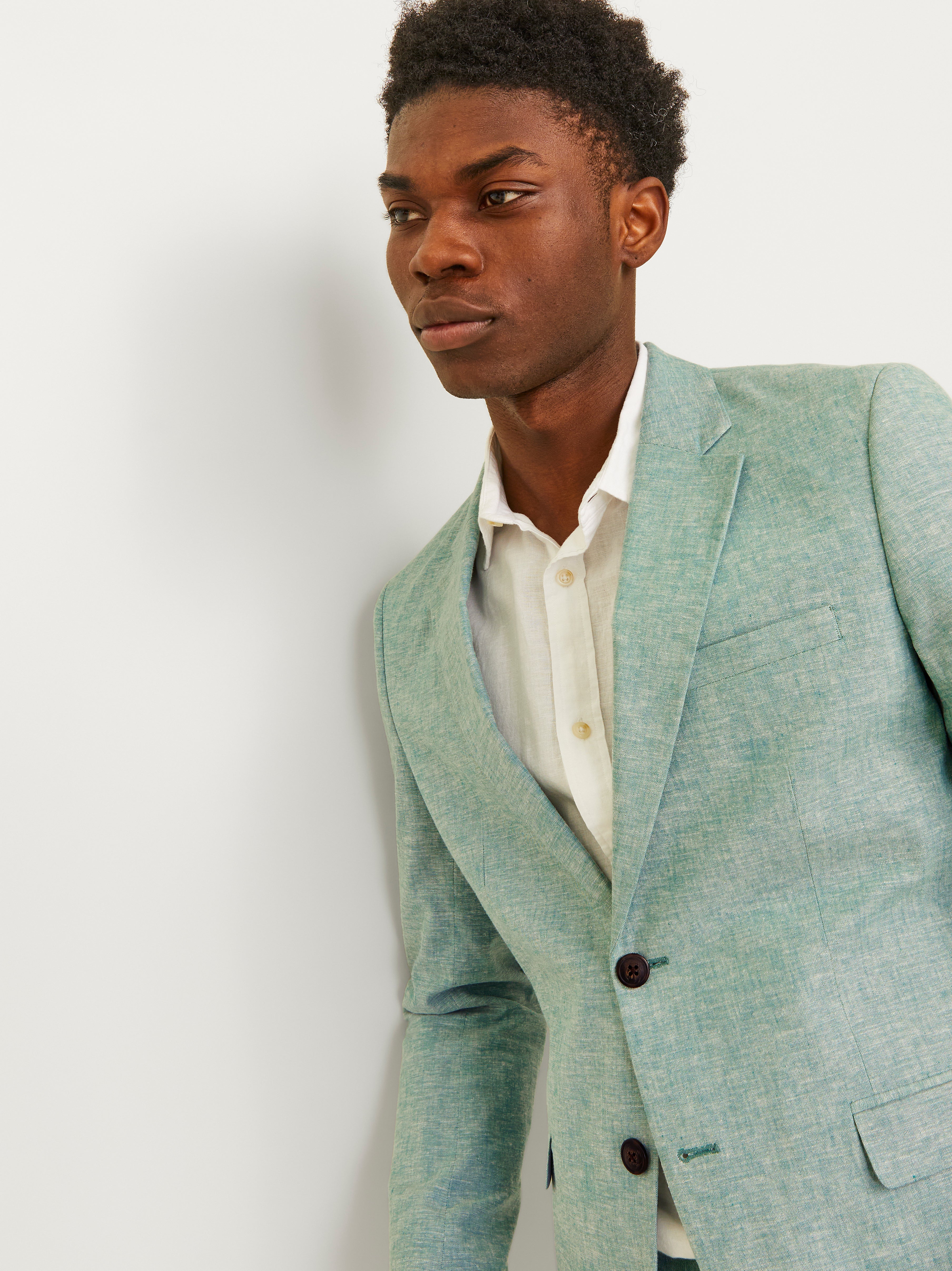 Jack & Jones JPRRIVIERA Slim Fit Blazer -Bottle Green - 12228721