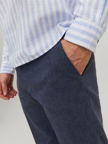 Jack & Jones JPRRIVIERA Slim Fit Tailored bukser -Navy Blazer - 12228724