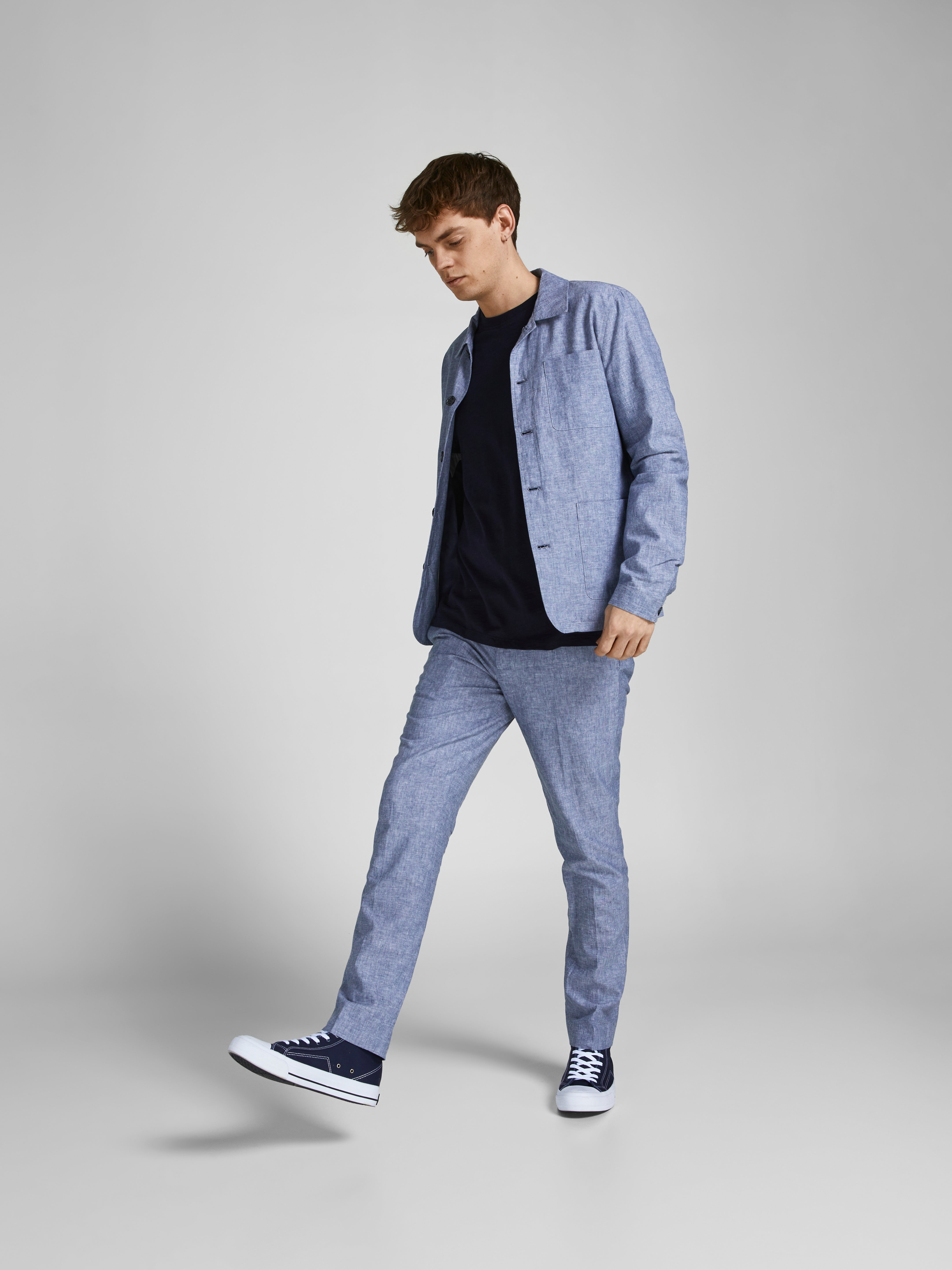 Jack & Jones JPRRIVIERA Slim Fit Tailored Trousers - 12228724