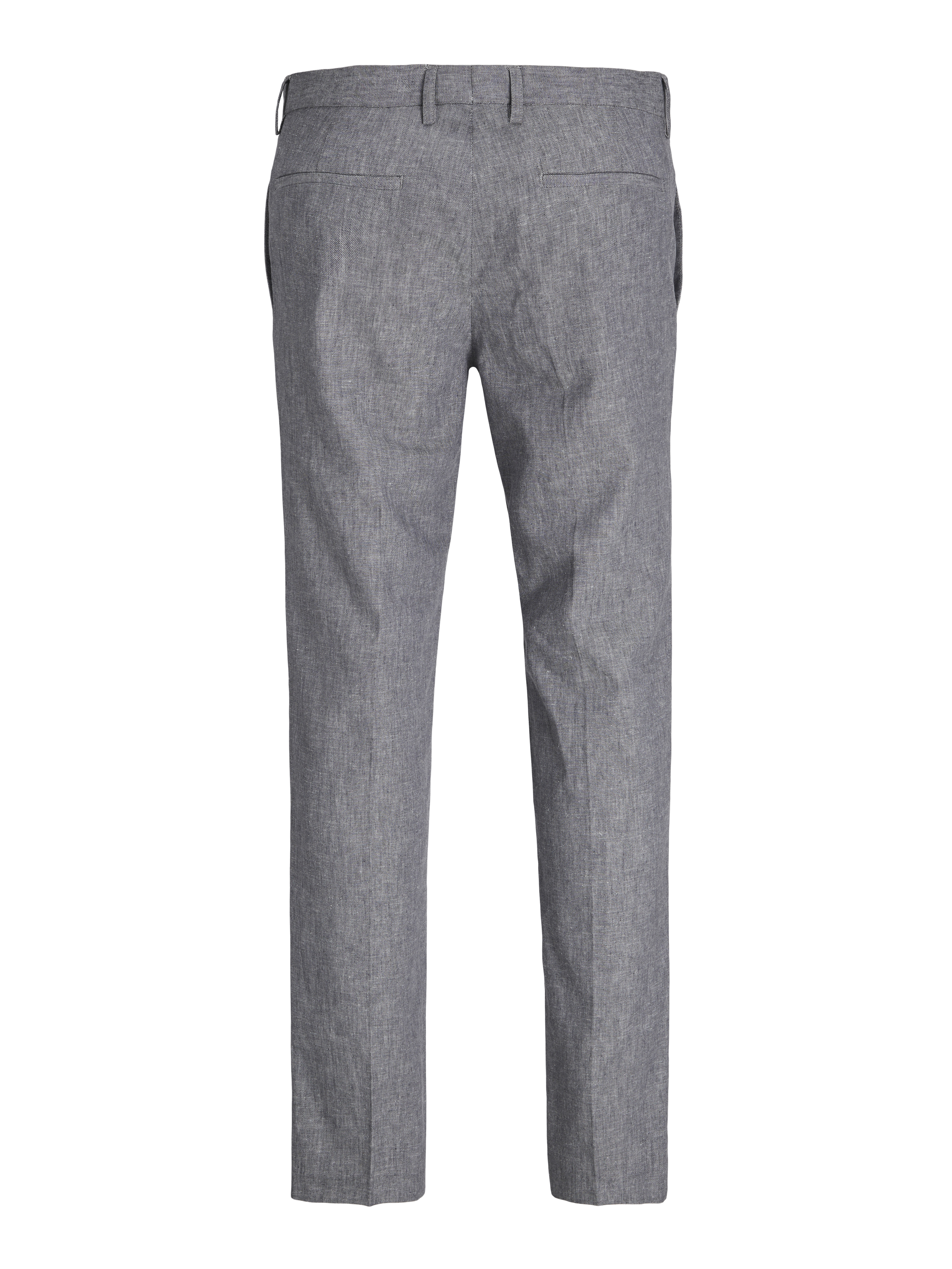 Pantaloni Eleganti Uomo JACK & JONES JPRRIVIERA - Slim Fit, Lino E Cotone, Vita Media | Abbigliamento Formale - Foto 4