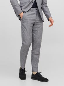 Jack & Jones JPRRIVIERA Pantalones de vestir Slim Fit -Light Grey Melange - 12228724