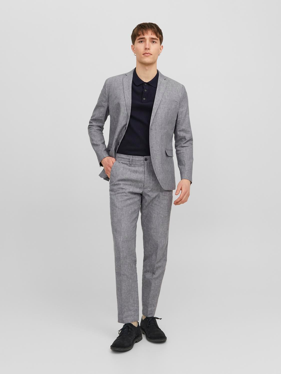 JPRRIVIERA Slim Fit Tailored Trousers