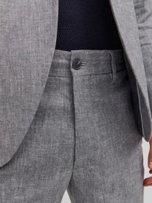 Jack & Jones JPRRIVIERA Slim Fit Tailored Trousers -Light Grey Melange - 12228724