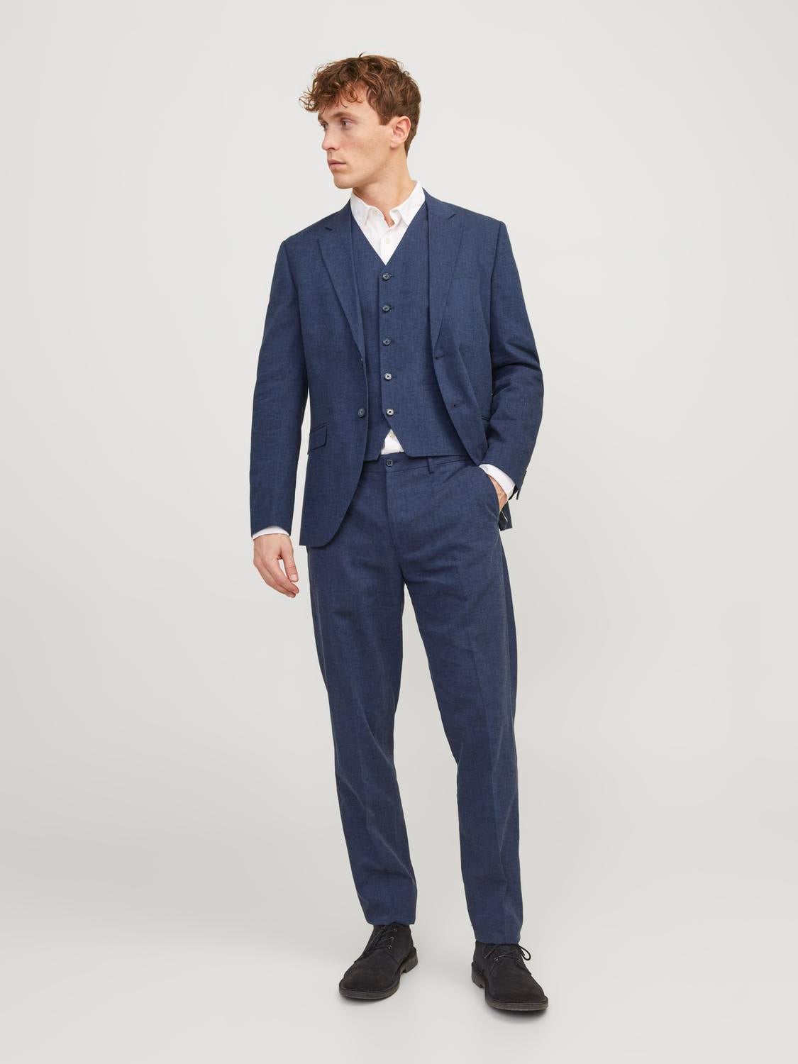 JPRRIVIERA Slim Fit Rätsepapüksid