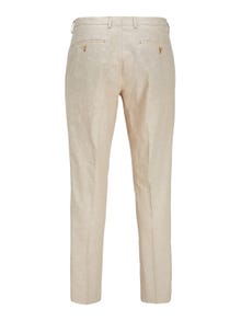 Jack & Jones JPRRIVIERA Pantalons de tailleur Slim Fit -Travertine - 12228724