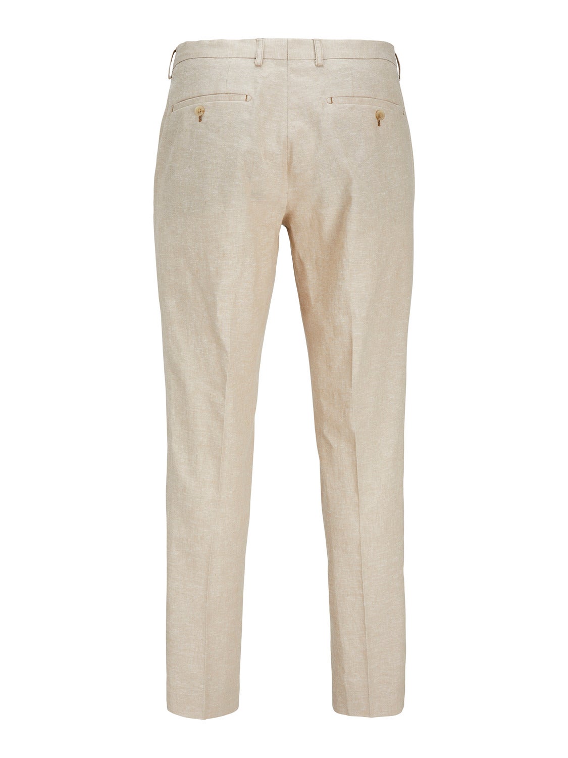 Jack & Jones JPRRIVIERA Slim Fit Tailored Trousers -Travertine - 12228724