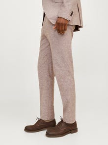 Jack & Jones JPRRIVIERA Slim Fit Tailored bukser -Coffee Quartz - 12228724