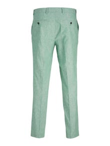 Jack & Jones JPRRIVIERA Slim Fit Eleganckie spodnie -Bottle Green - 12228724