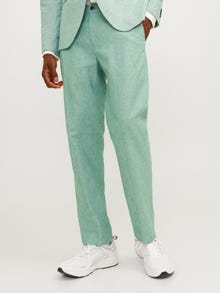 Jack & Jones JPRRIVIERA Pantaloni formali Slim Fit -Bottle Green - 12228724