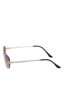 Jack & Jones Plastic Sunglasses -Brown Stone - 12228732
