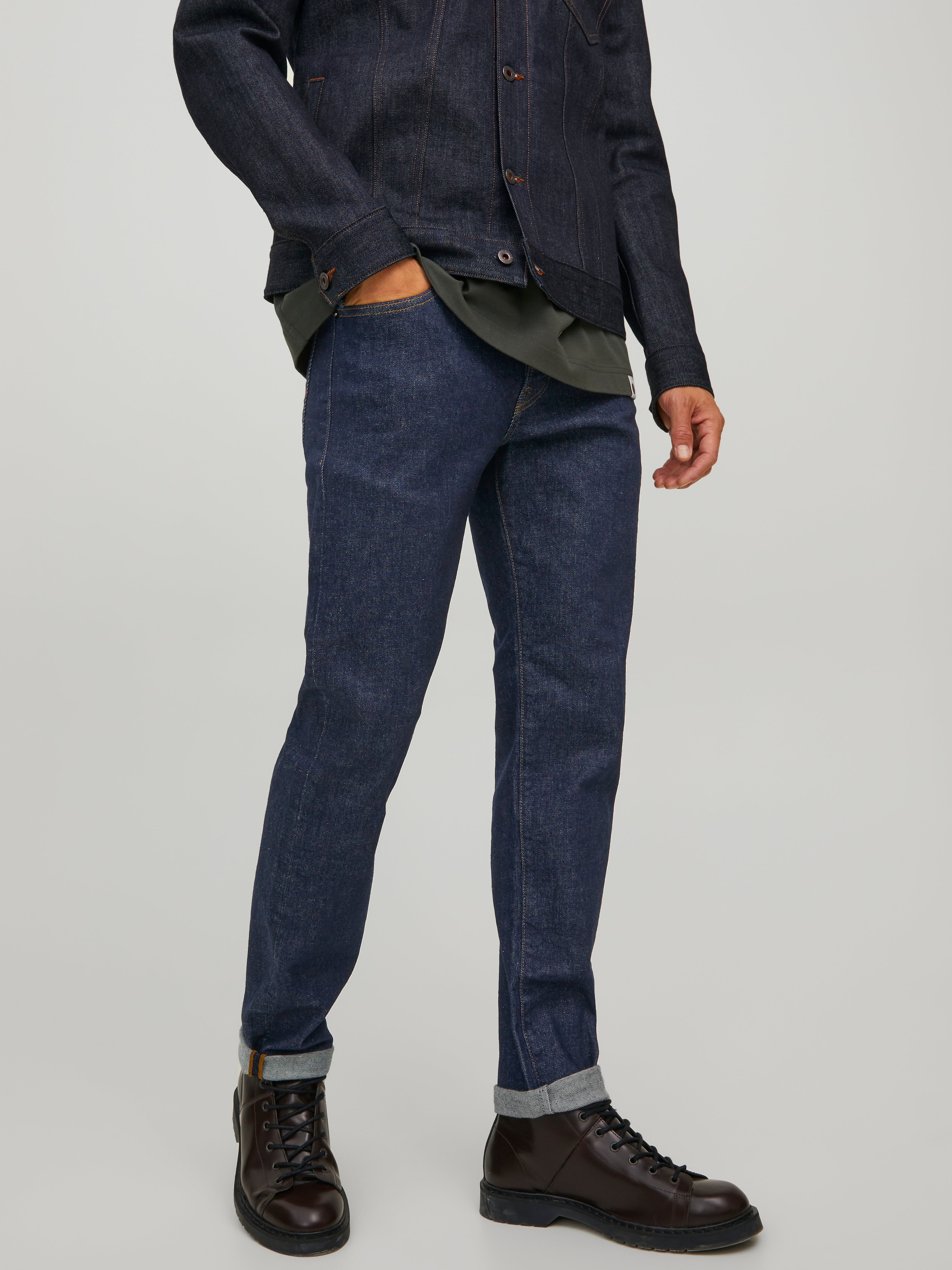 RDD Royal RI 303 Selvedge Slim Fit Jeans, Medium Blue