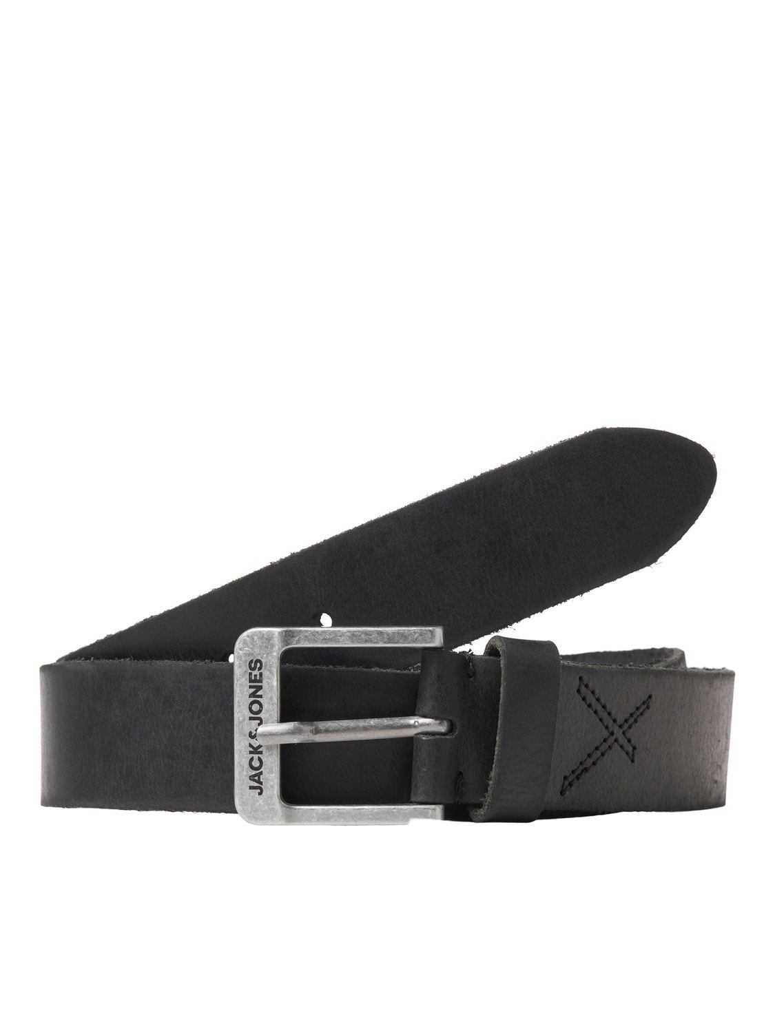 Jack & Jones Leather Belt -Black - 12228996