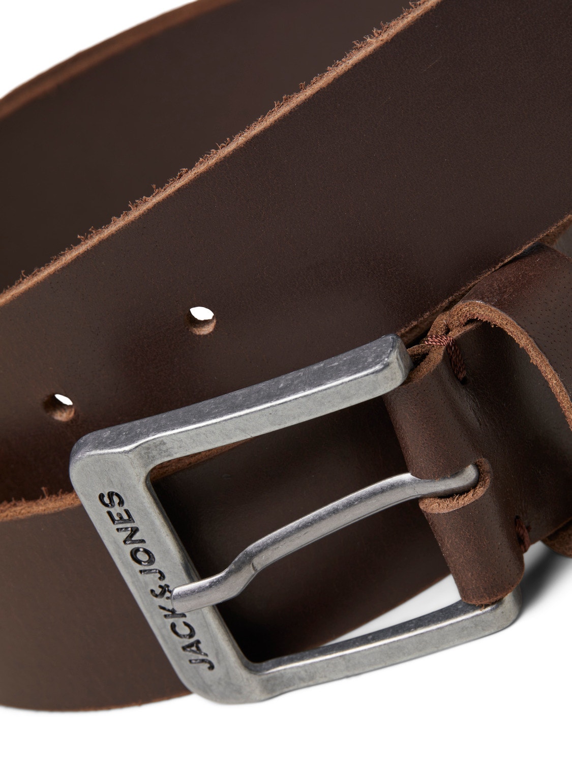 Jack & Jones Leather Belt -Brown Stone - 12228996