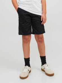 Jack & Jones Regular Fit Chino shorts For boys -Black - 12229017