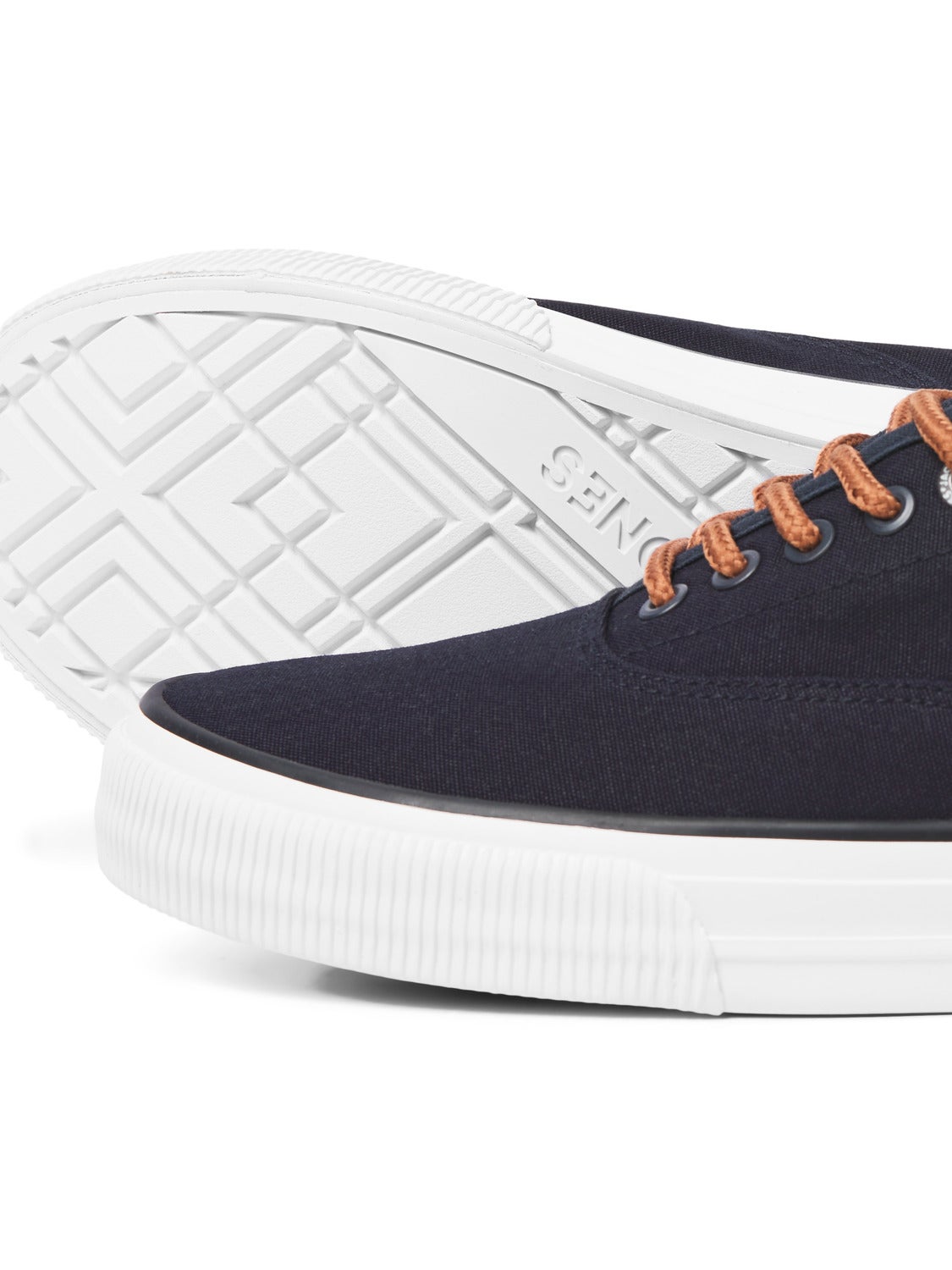 Jack and jones austin canvas trainers sale