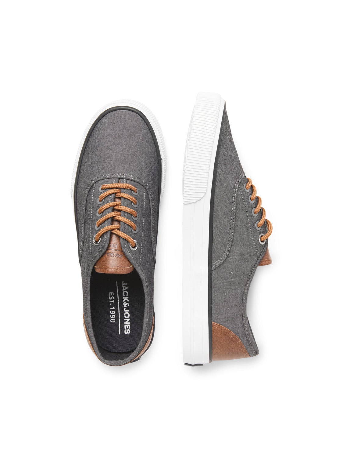 Jack & Jones Sneakers -Chambray Grey - 12229023