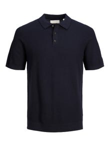 Jack & Jones Enfärgat T-shirt -Maritime Blue - 12229039