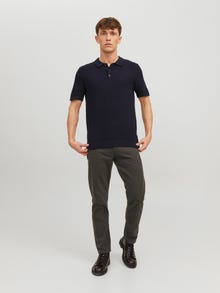 Jack & Jones Plain Polo -Maritime Blue - 12229039