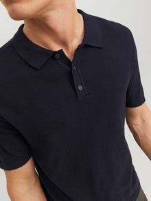 Jack & Jones Plain Polo -Maritime Blue - 12229039