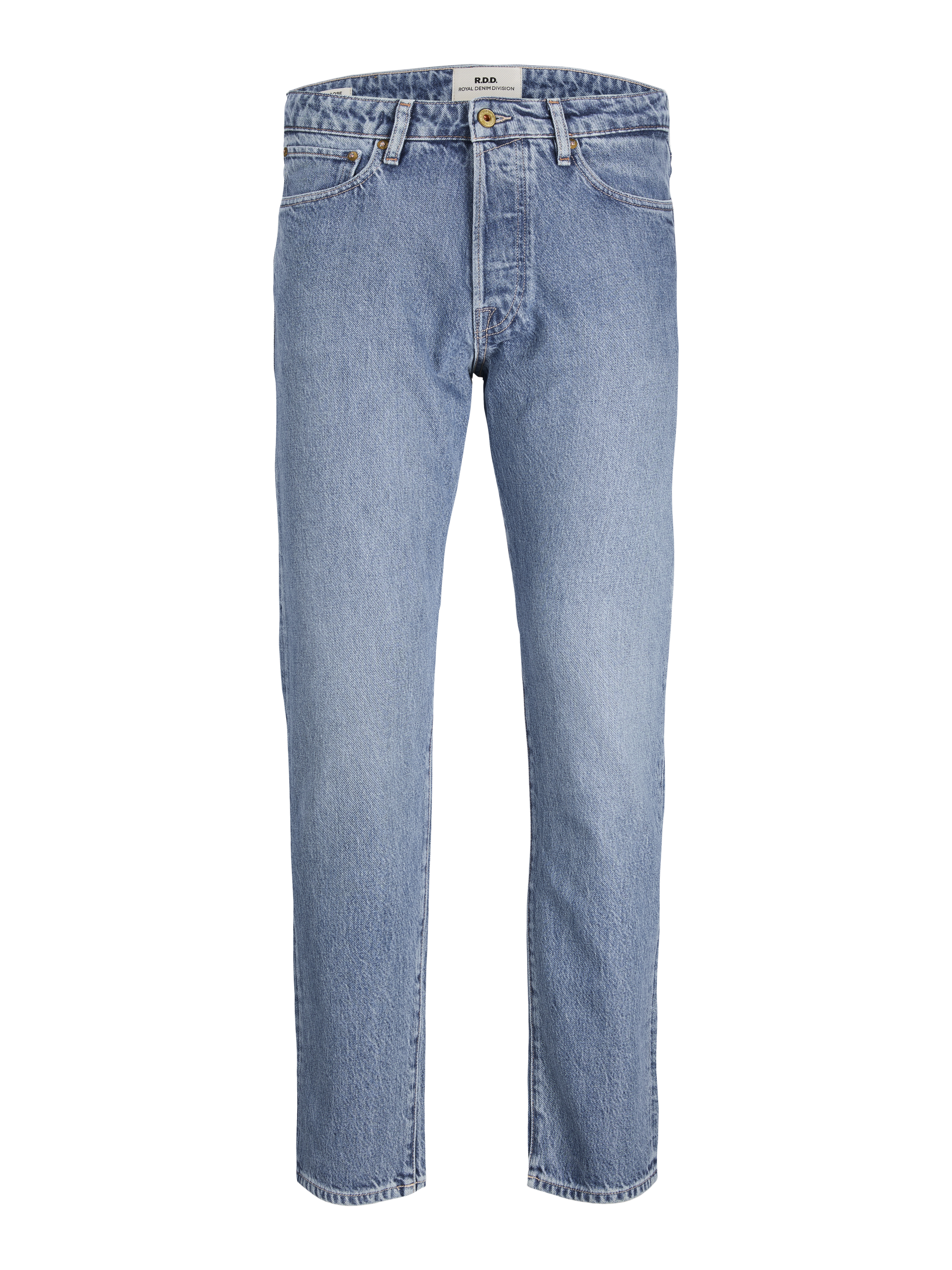 Jeans Uomo JACK & JONES RDD Royal RE 328 | Regular Fit Relaxed Fit | 100% Cotone | Vestibilità Comoda - 3