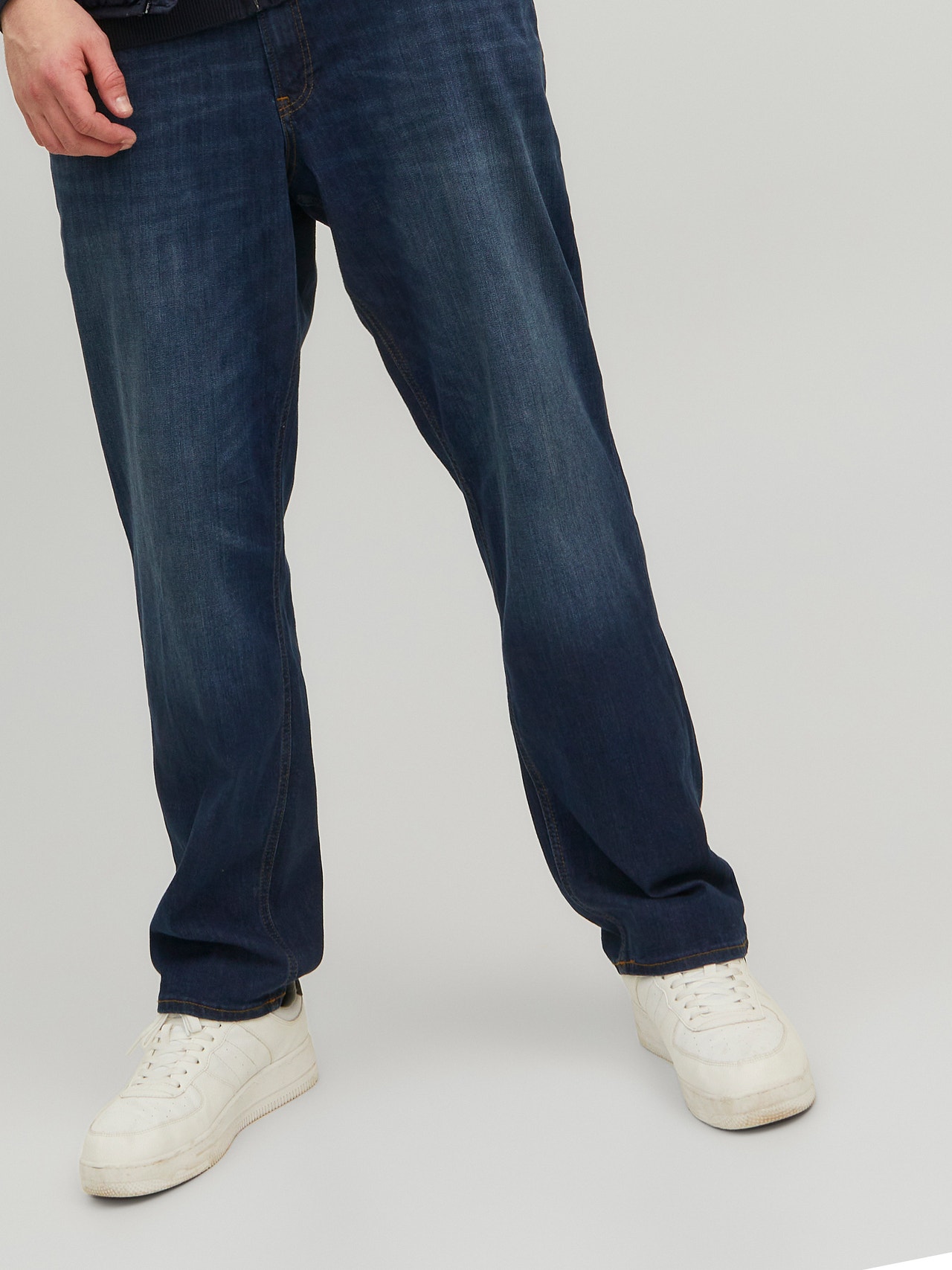 Hr kandidatskole thespian Plus Size JJIMIKE JJORIGINAL AM 819 PLS NOOS Wide fit jeans | Mellemblå |  Jack & Jones®