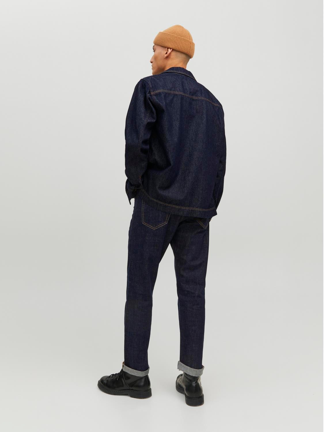 Jack & Jones JJICHRIS JJCOOPER AM 090 Jeansy o Krój relaxed -Blue Denim - 12229125