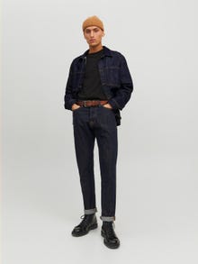 Jack & Jones JJICHRIS JJCOOPER AM 090 Jeansy o Krój relaxed -Blue Denim - 12229125