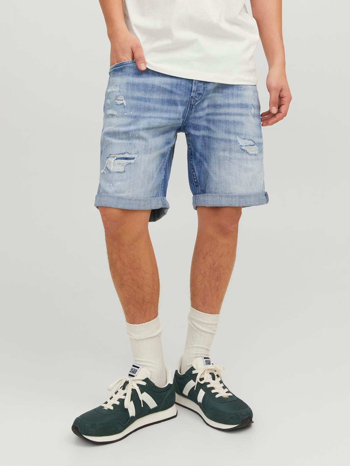 Regular Fit Denim Shorts by Jack & Jones Online | THE ICONIC | Australia