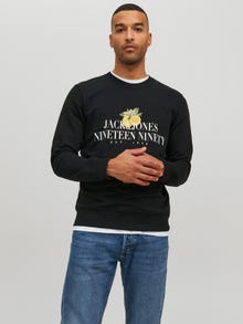 Jack & Jones Sweat à col rond Logo -Black - 12229263