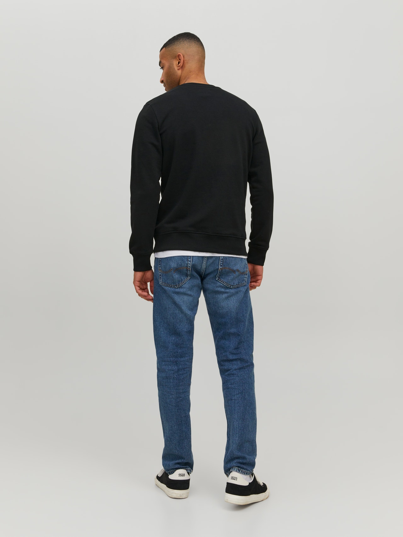 Jack & Jones Sweat à col rond Logo -Black - 12229263