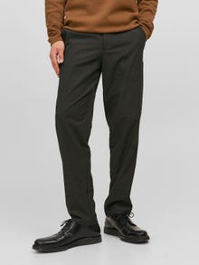 Jack & Jones Παντελόνι Regular Fit Chinos -Dark Grey - 12229389
