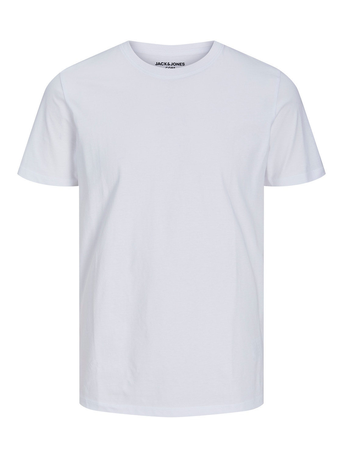 Jack & Jones Bedrukt Ronde hals T-shirt -White - 12229431