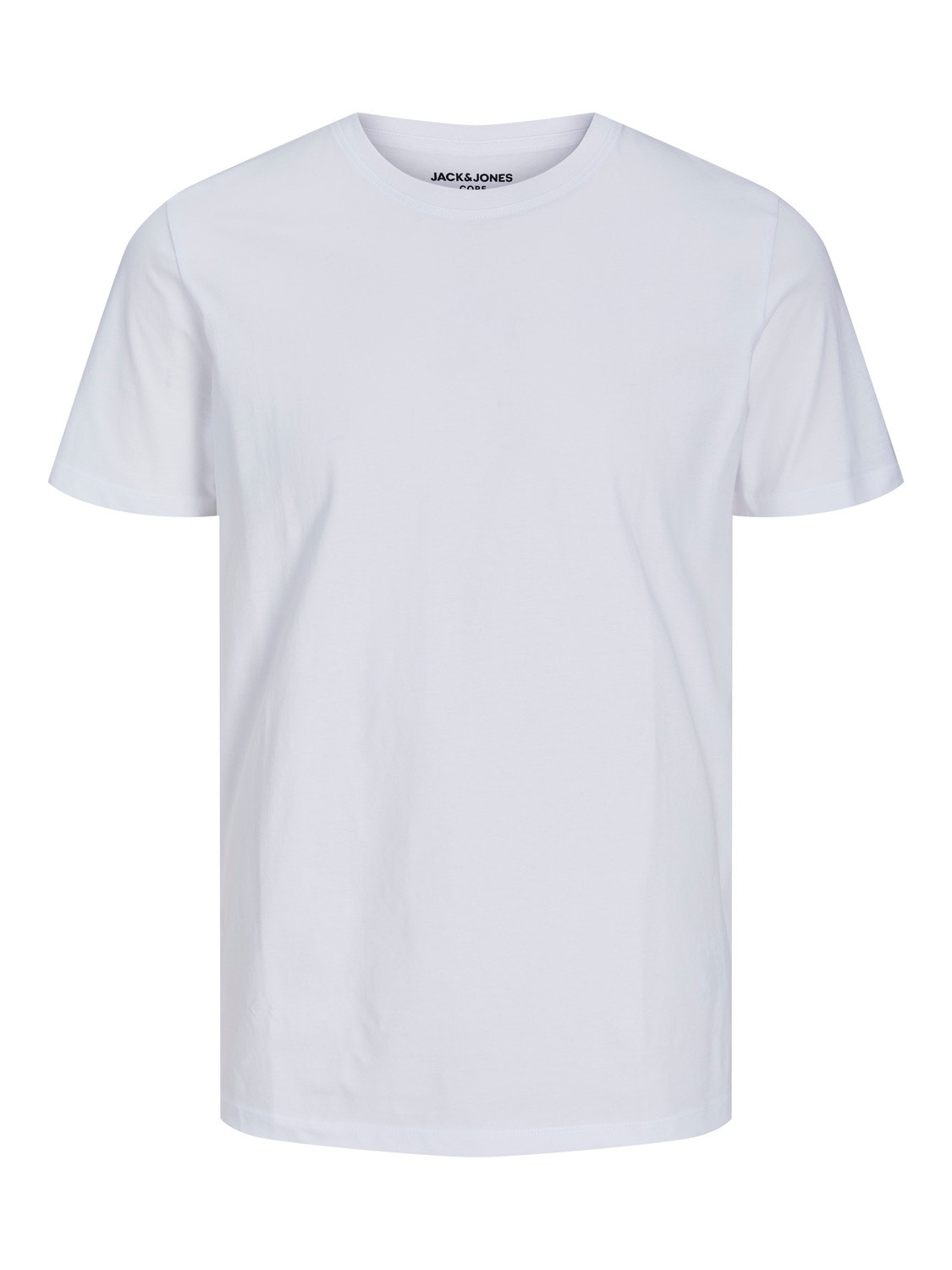 Jack & Jones Nyomott mintás Környak Trikó -White - 12229431