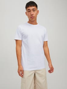 Jack & Jones T-shirt Imprimé Col rond -White - 12229431