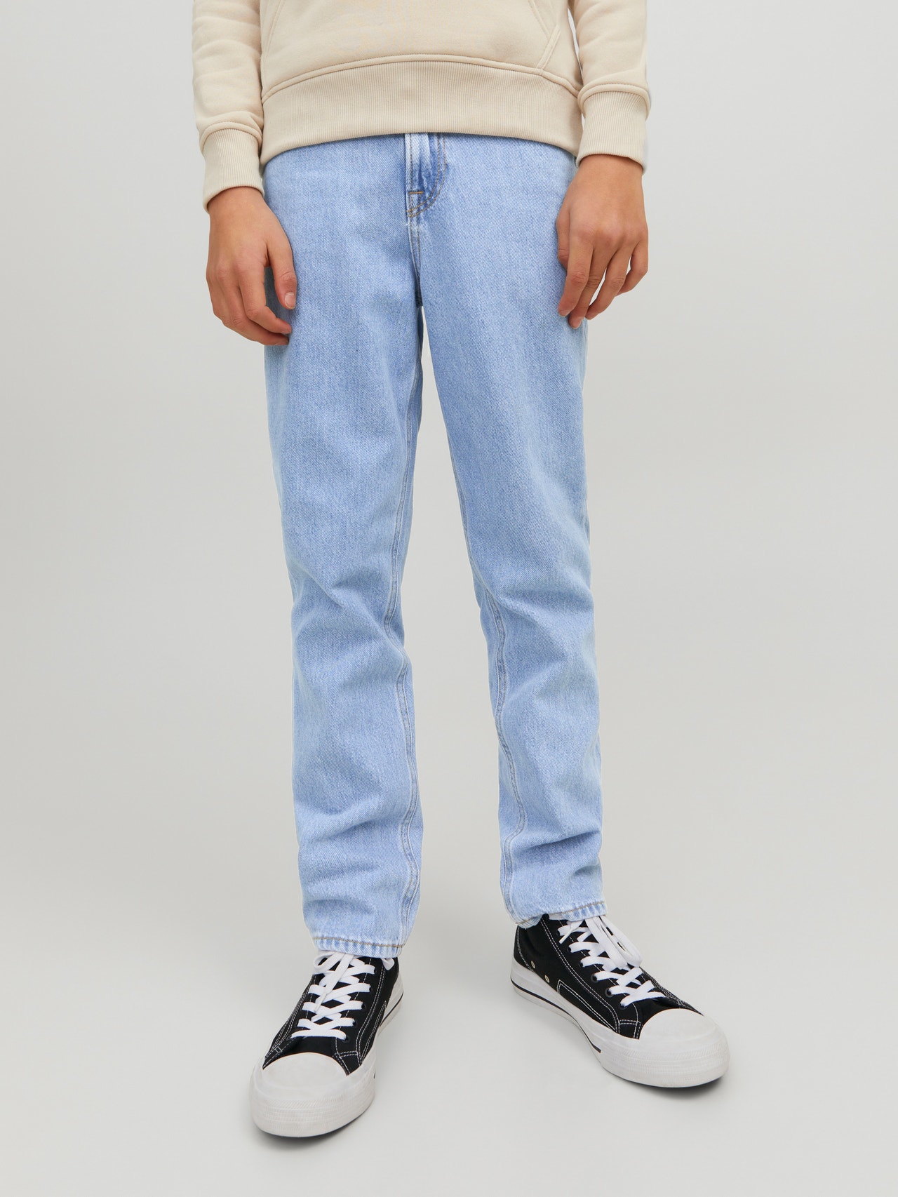 Jack & Jones JJICLARK JJORIGINAL MF 223 Regular fit jeans For boys -Blue Denim - 12229484